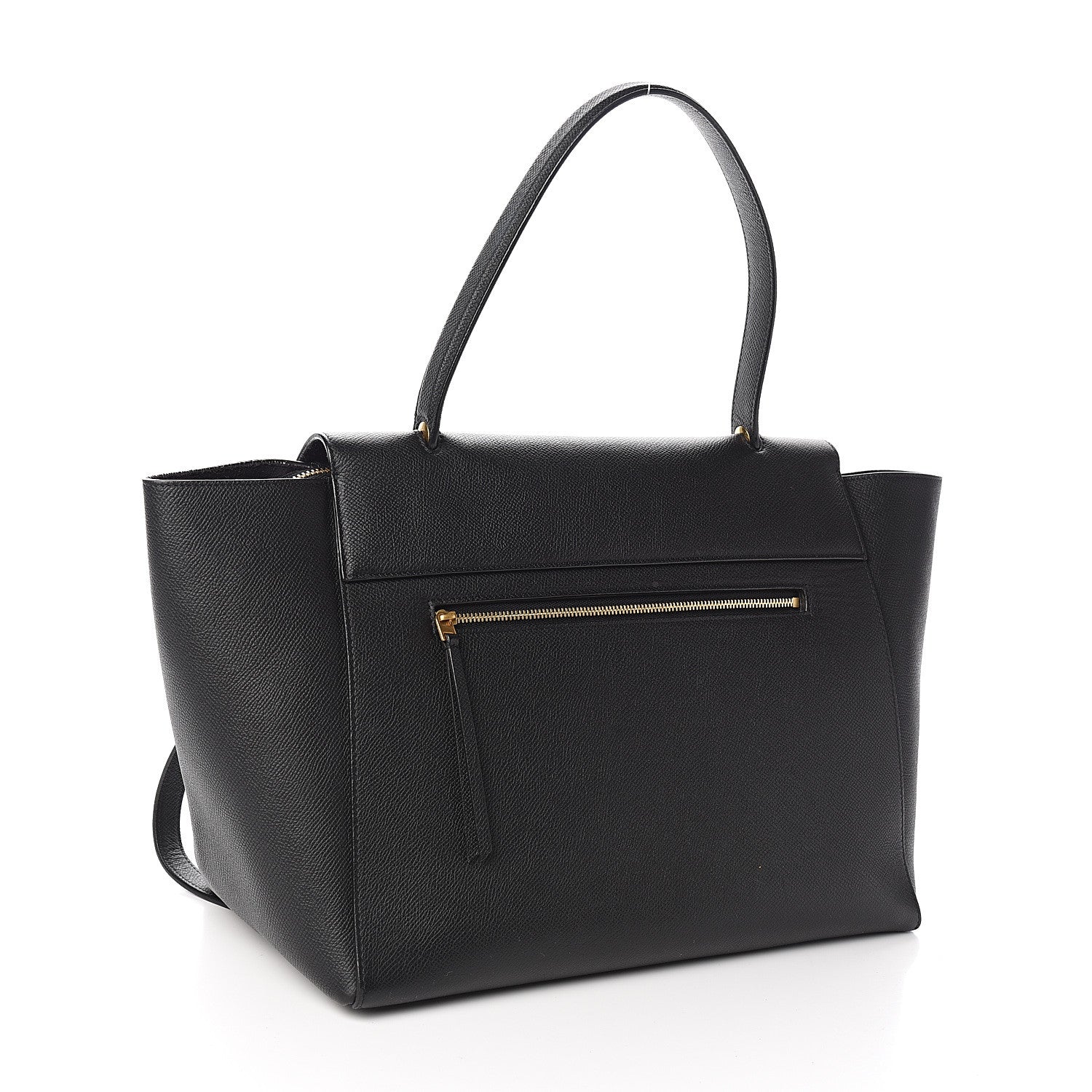 Celine Grained Calfskin Mini Belt Bag Black 2 of 9