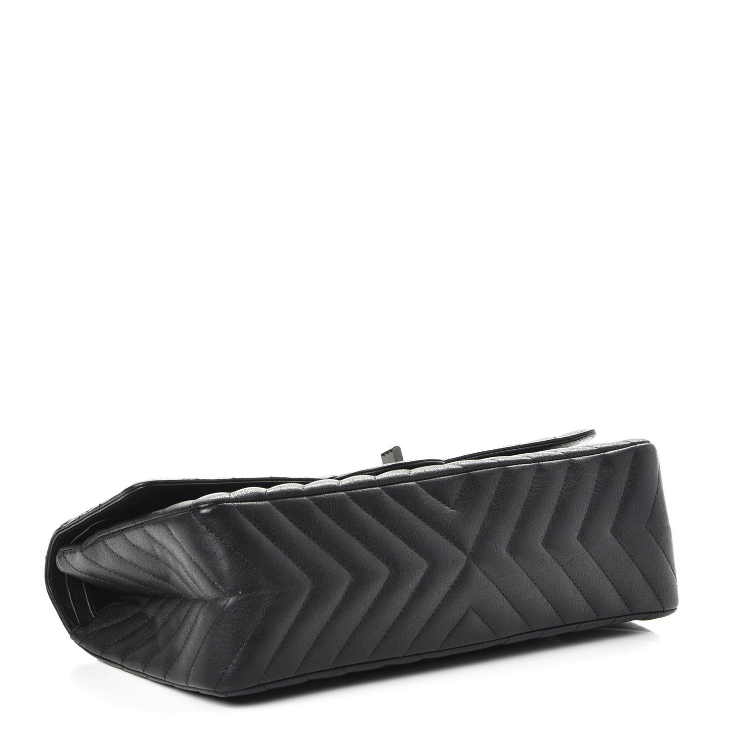 Sheepskin Chevron Quilted 2.55 Reissue 226 Flap So Black
