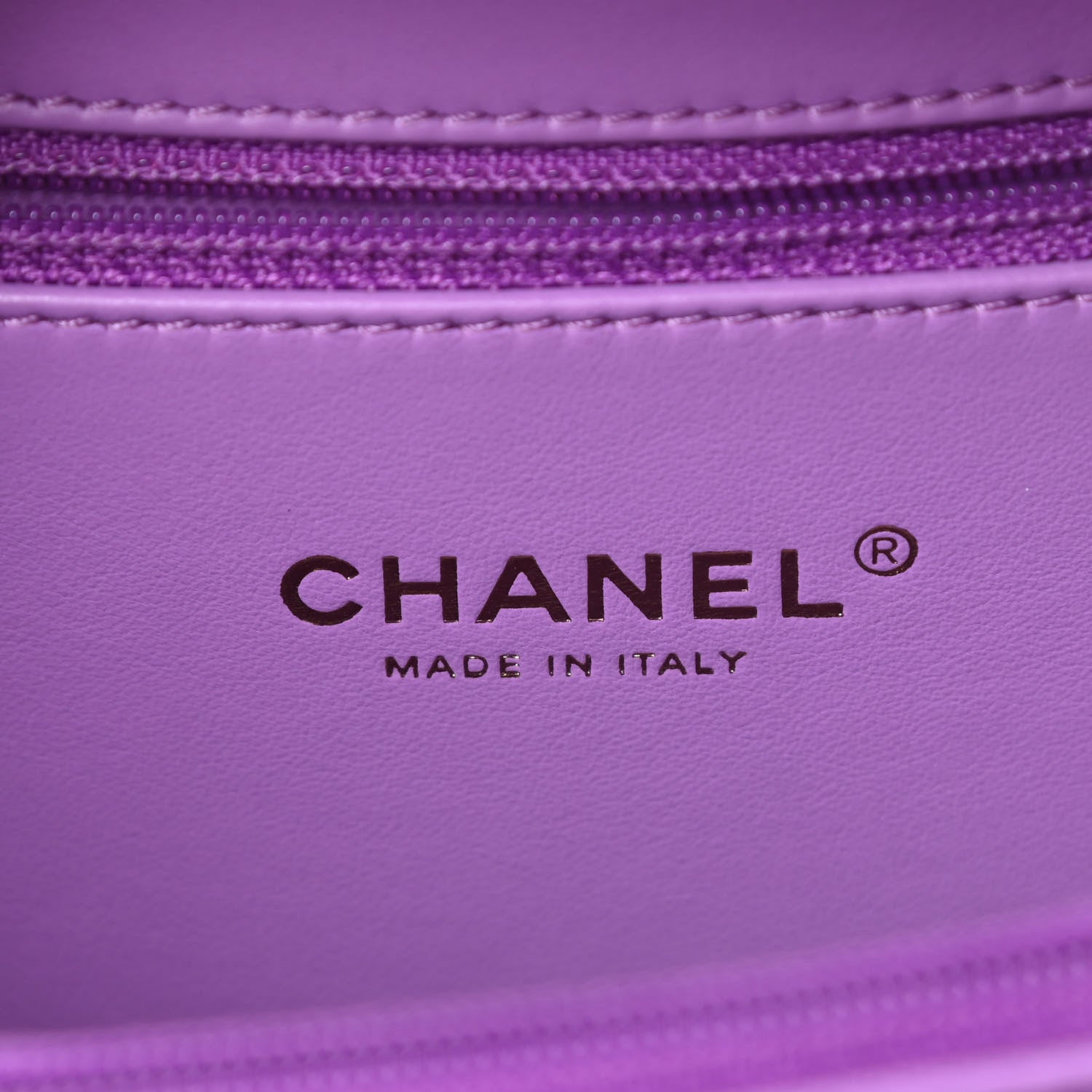 Chanel Tweed Quilted Medium CC Filigree Vanity Case Purple Multicolor 6 of 11