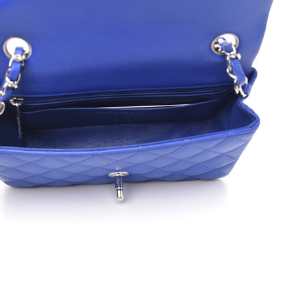 Chanel Lambskin Quilted Mini Rectangular Flap Royal Blue 5 of 13