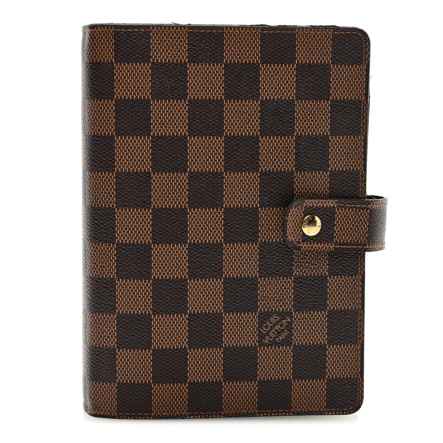 Louis Vuitton Damier Ebene Medium Ring Agenda Cover 1 of 7