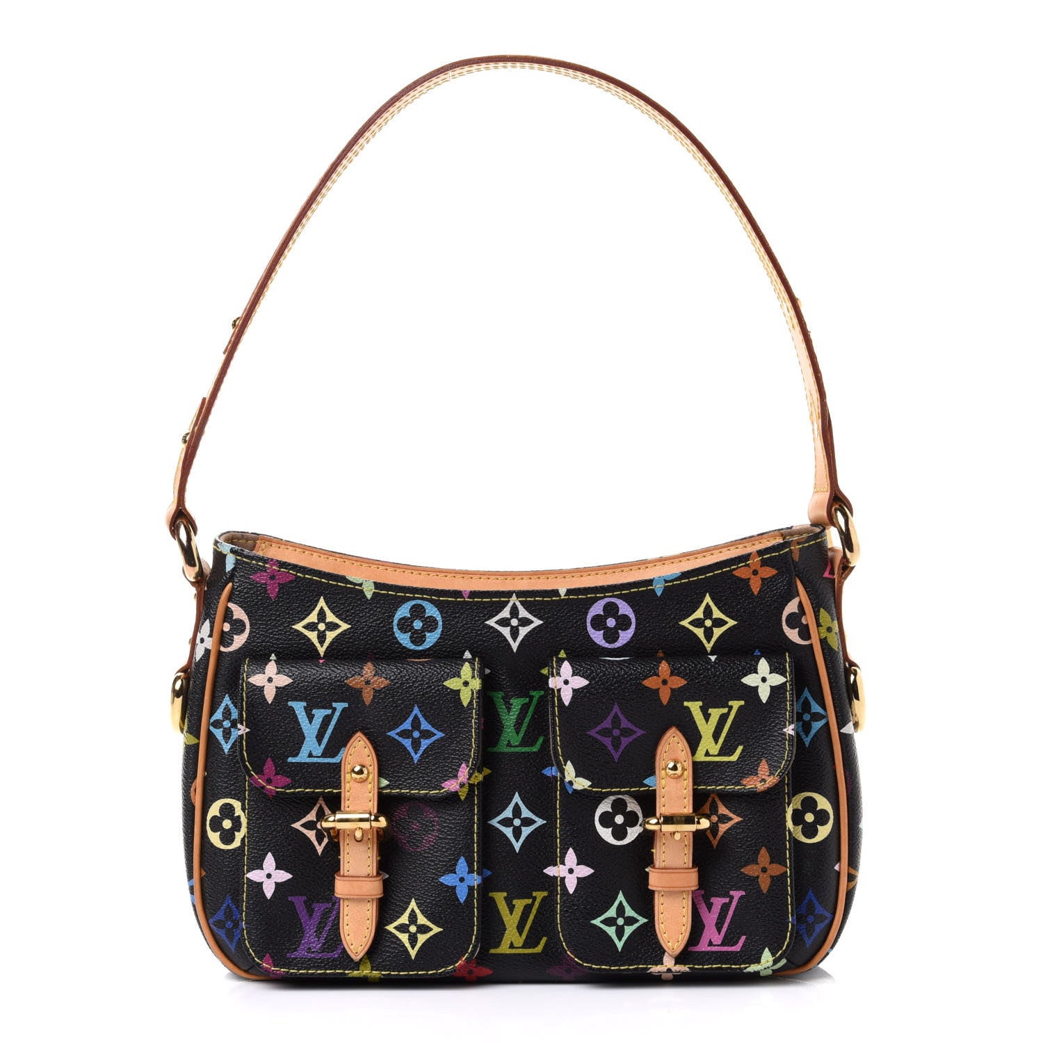 Louis Vuitton Monogram Multicolor Lodge PM Black 1 of 11