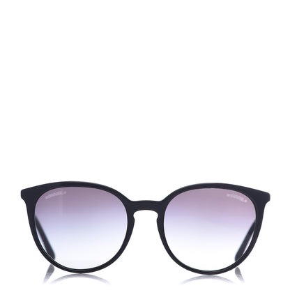 Chanel Acetate Butterfly Pearl Sunglasses 5394 Black 2 of 7