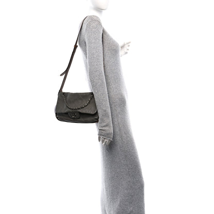 Chanel Calfskin Country Chic Cross Body Flap Grey 2 of 10