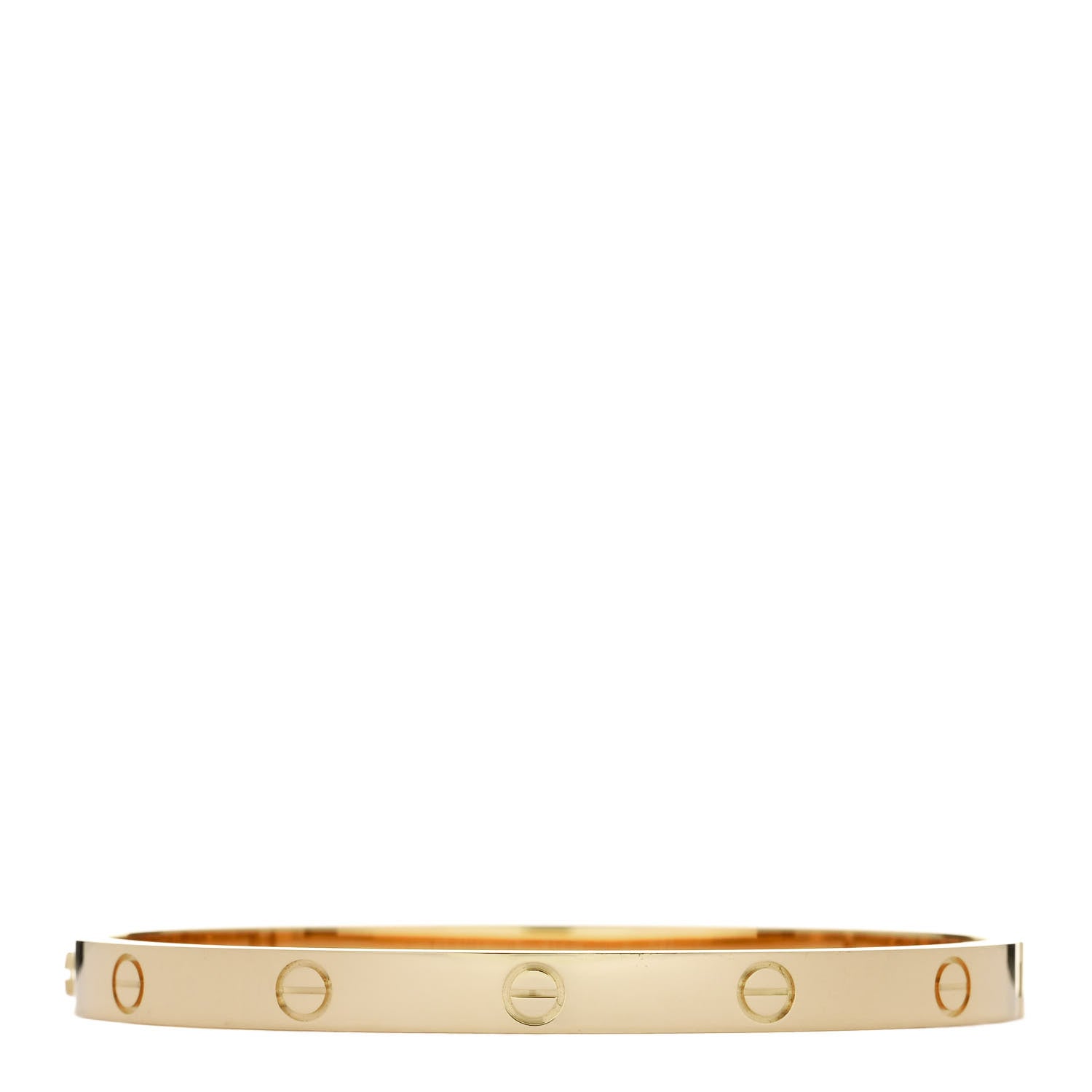 Cartier 18K Yellow Gold Medium LOVE Bracelet 16 2 of 8