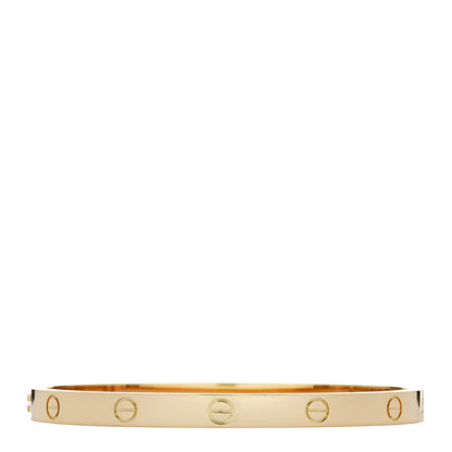 Cartier 18K Yellow Gold Medium LOVE Bracelet 16 2 of 8