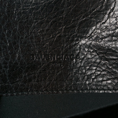 Balenciaga Agneau Giant 12 Gold Hardware Money Wallet Black 6 of 10