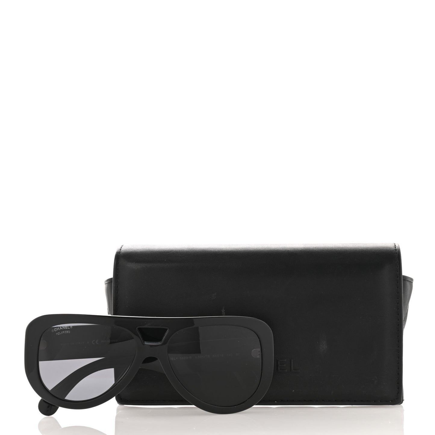 Resin Polarized Sunglasses 5423-B Black