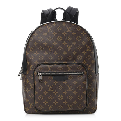Louis Vuitton Monogram Macassar Josh Backpack 1 of 9