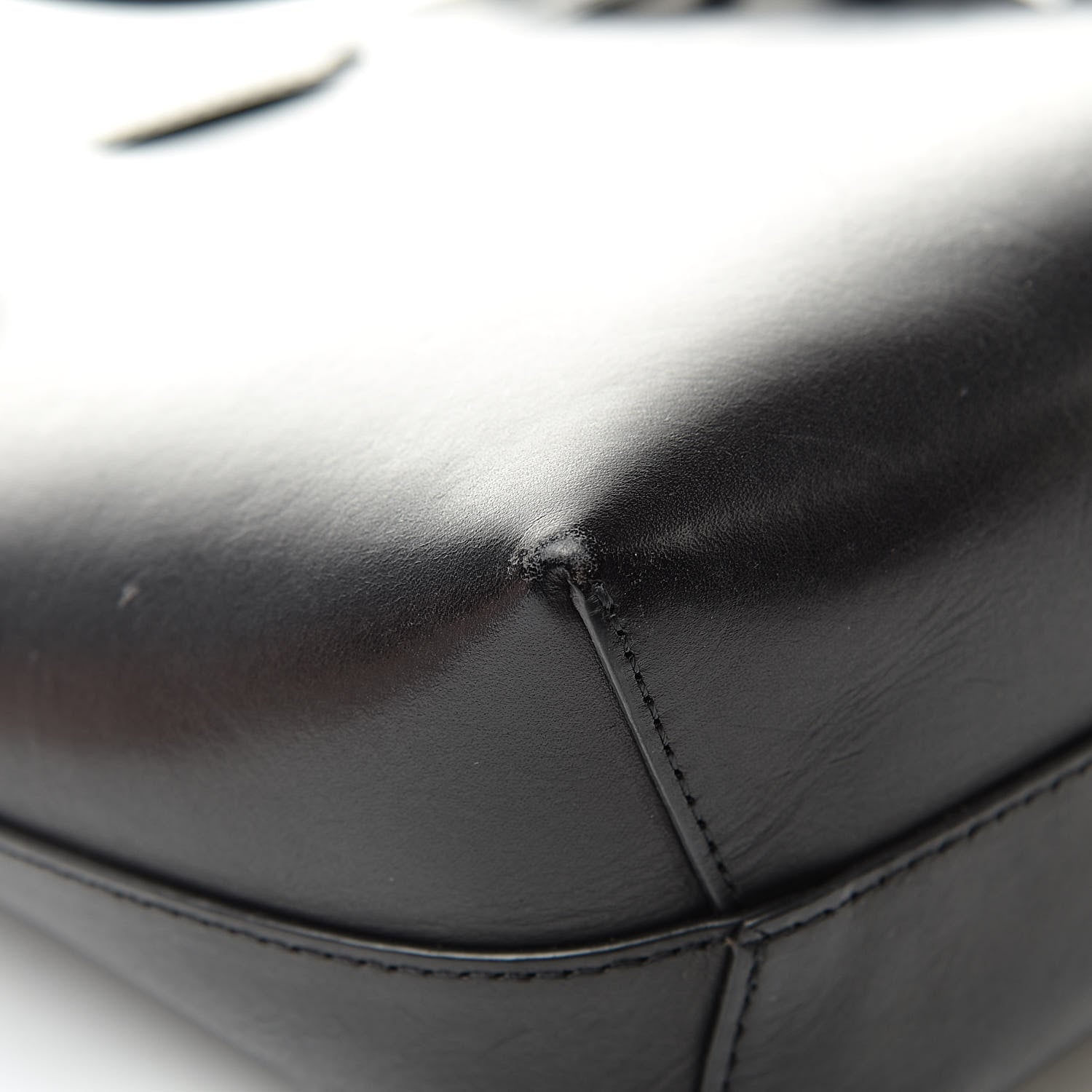 Mansur Gavriel Calfskin Mini Mini Bucket Bag Black Flamma 12 of 16