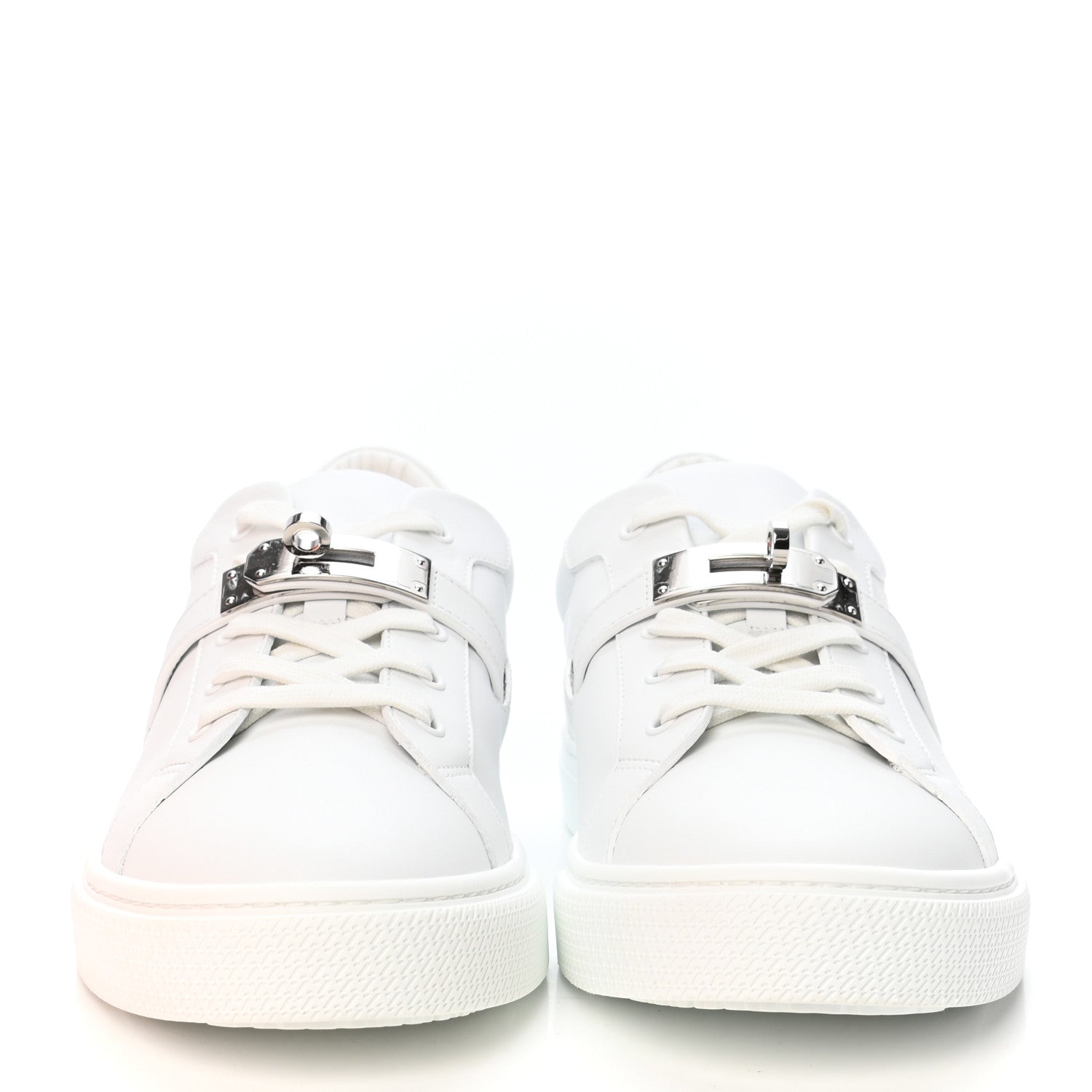 Hermes Calfskin Day Sneakers 42 White 2 of 8