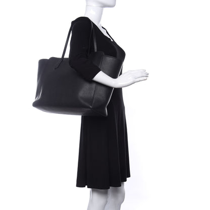 Gucci Pebbled Calfskin Medium Swing Tote Black 2 of 10