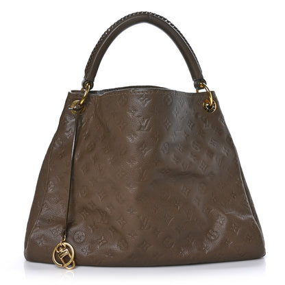 Louis Vuitton Empreinte Artsy MM Chocolate 1 of 8