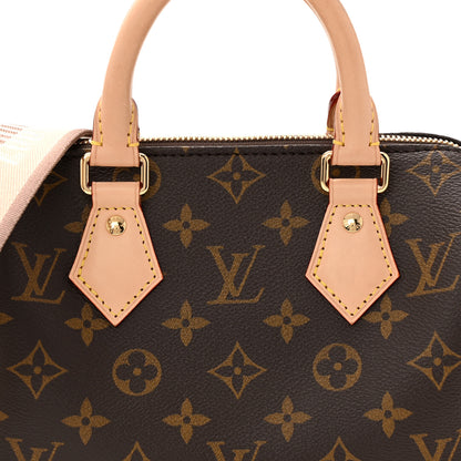 Louis Vuitton Monogram Speedy Bandouliere 20 Beige 7 of 12