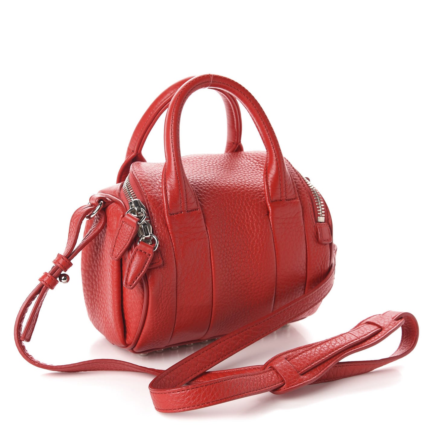 Pebbled Lambskin Mini Rockie Cult Rhodium Hardware