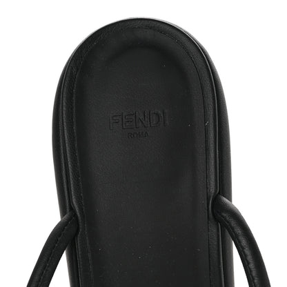 Fendi Nappa Baguette Ankle Strap 30/110mm Platform Sandals 40.5 Black 7 of 8