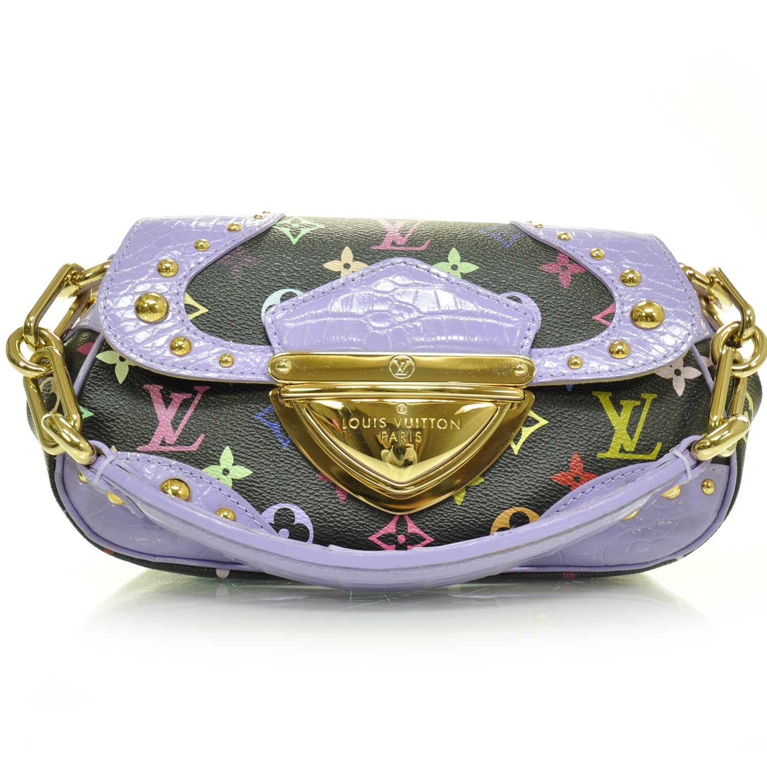 Louis Vuitton Monogram Multicolor Alligator Marilyn Black 1 of 10