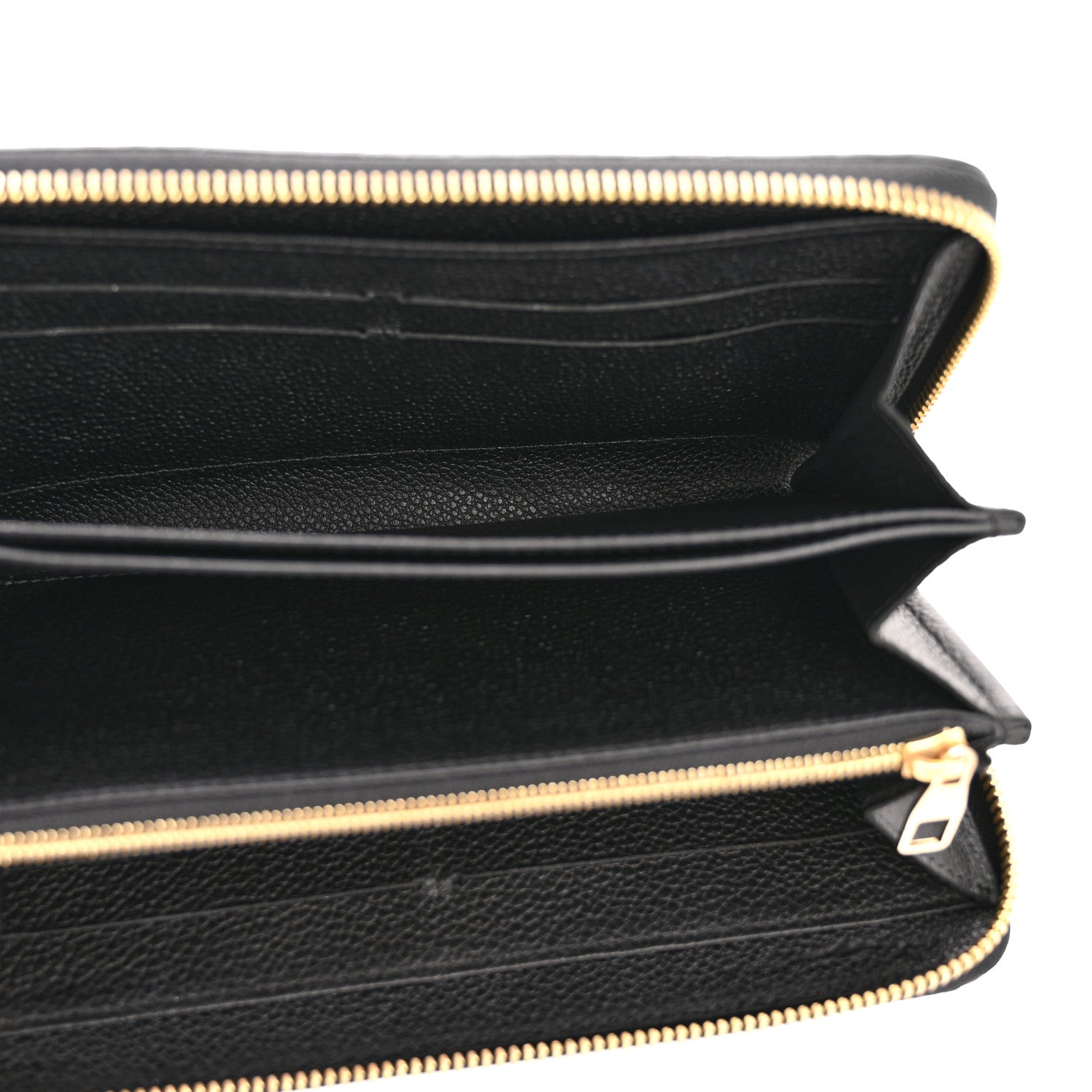 Louis Vuitton Empreinte Zippy Wallet Black 5 of 10