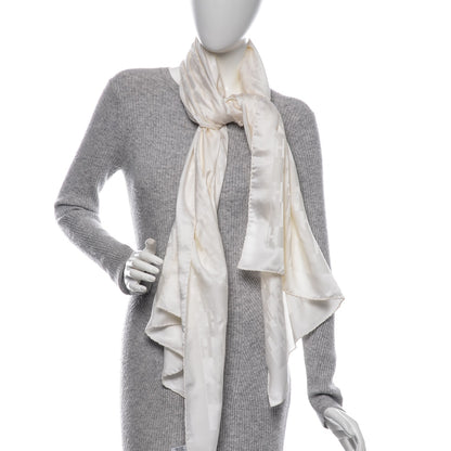 Hermes Silk Wool Faconnee Grand H Scarf 2 of 4