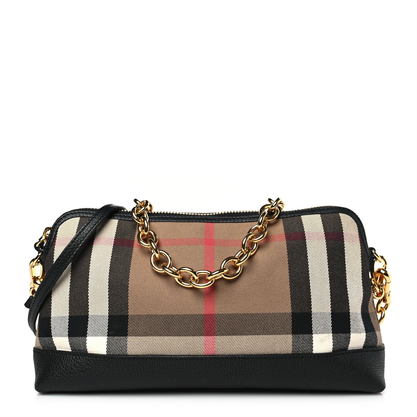 Derby House Check Abingdon Convertible Clutch Black