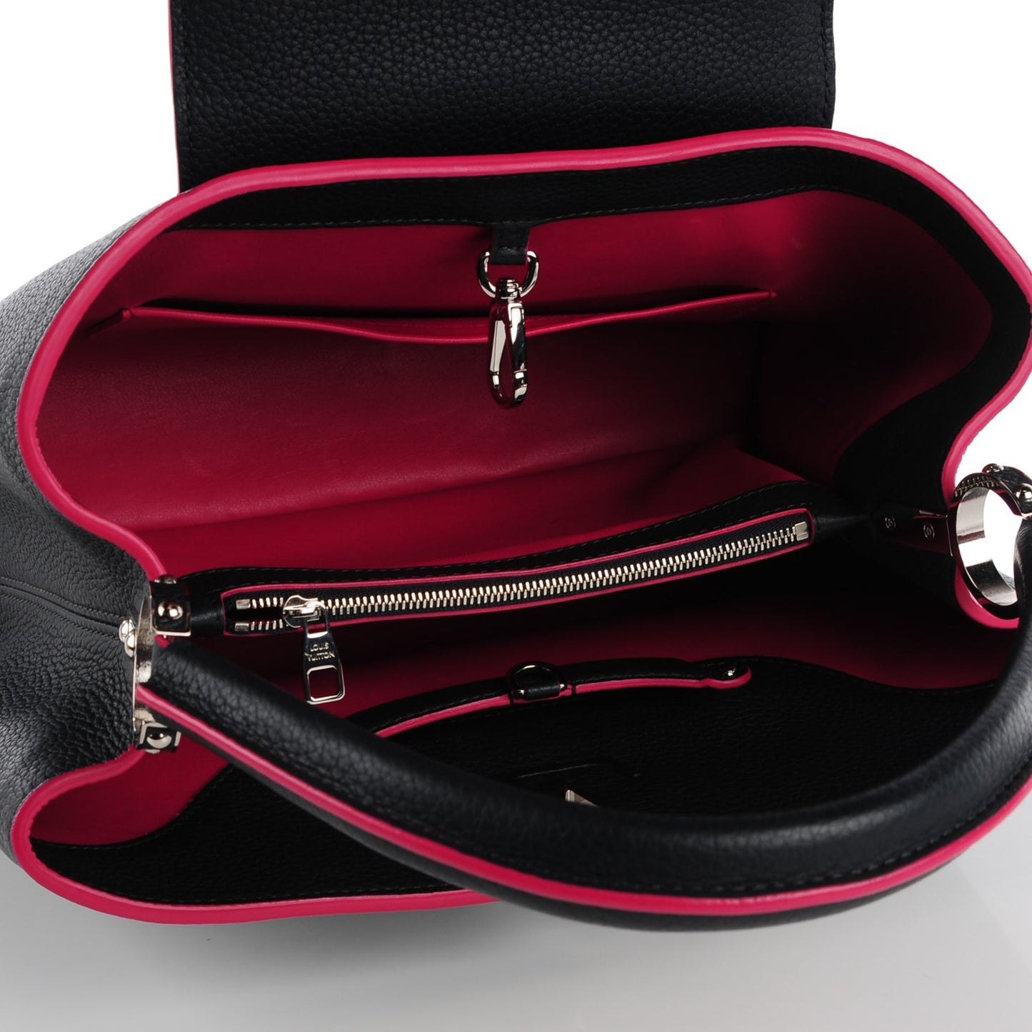 Taurillon Capucines MM Cobalt