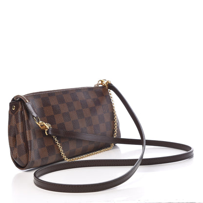 Louis Vuitton Damier Ebene Eva Clutch 3 of 10