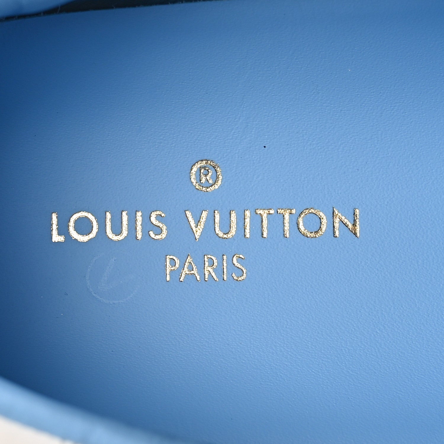 Louis Vuitton Monogram Time Out Sneakers 38 Blue 7 of 10