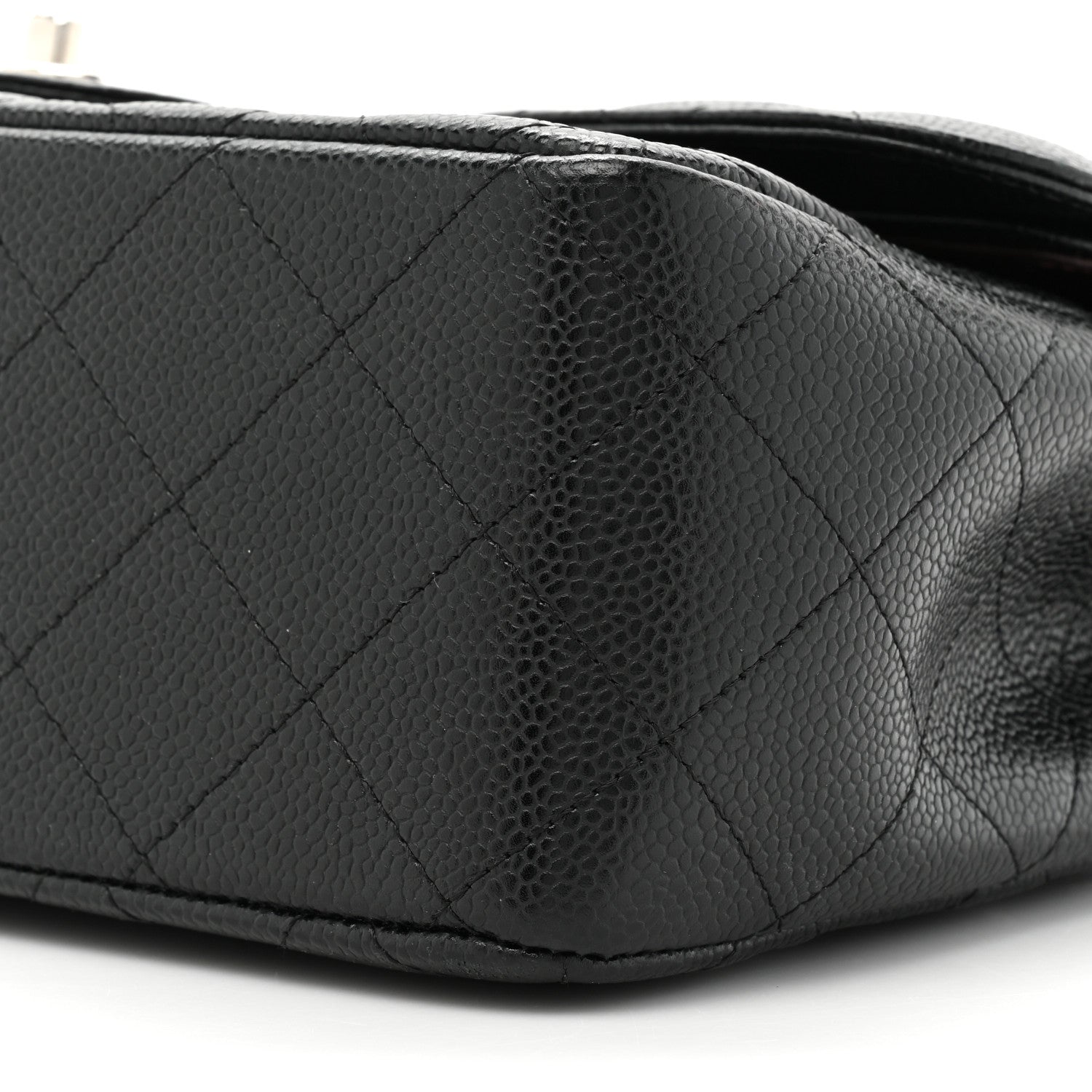 Chanel Caviar Quilted Jumbo Double Flap Black 9 of 19