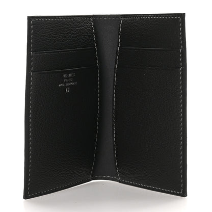 Hermes Matte Alligator MC2 Euclide Card Holder Graphite 5 of 8