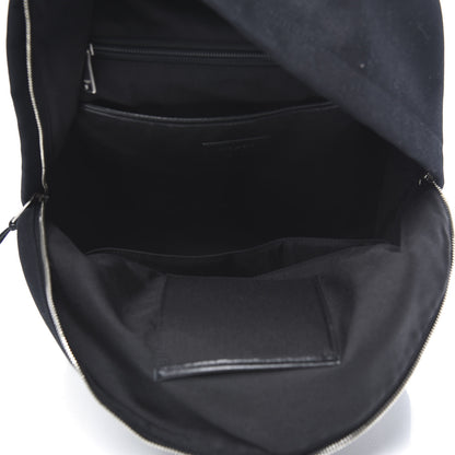Saint Laurent Canvas City Studded Backpack Black 4 of 9