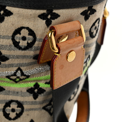 Louis Vuitton Fabric Jacquard Monogram Cheche Gypsy PM Vert 11 of 12
