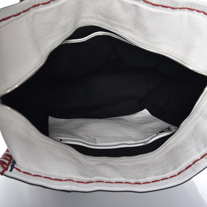 Balenciaga Agneau Arena Medium Scaffold Shopper Tote 5 of 8