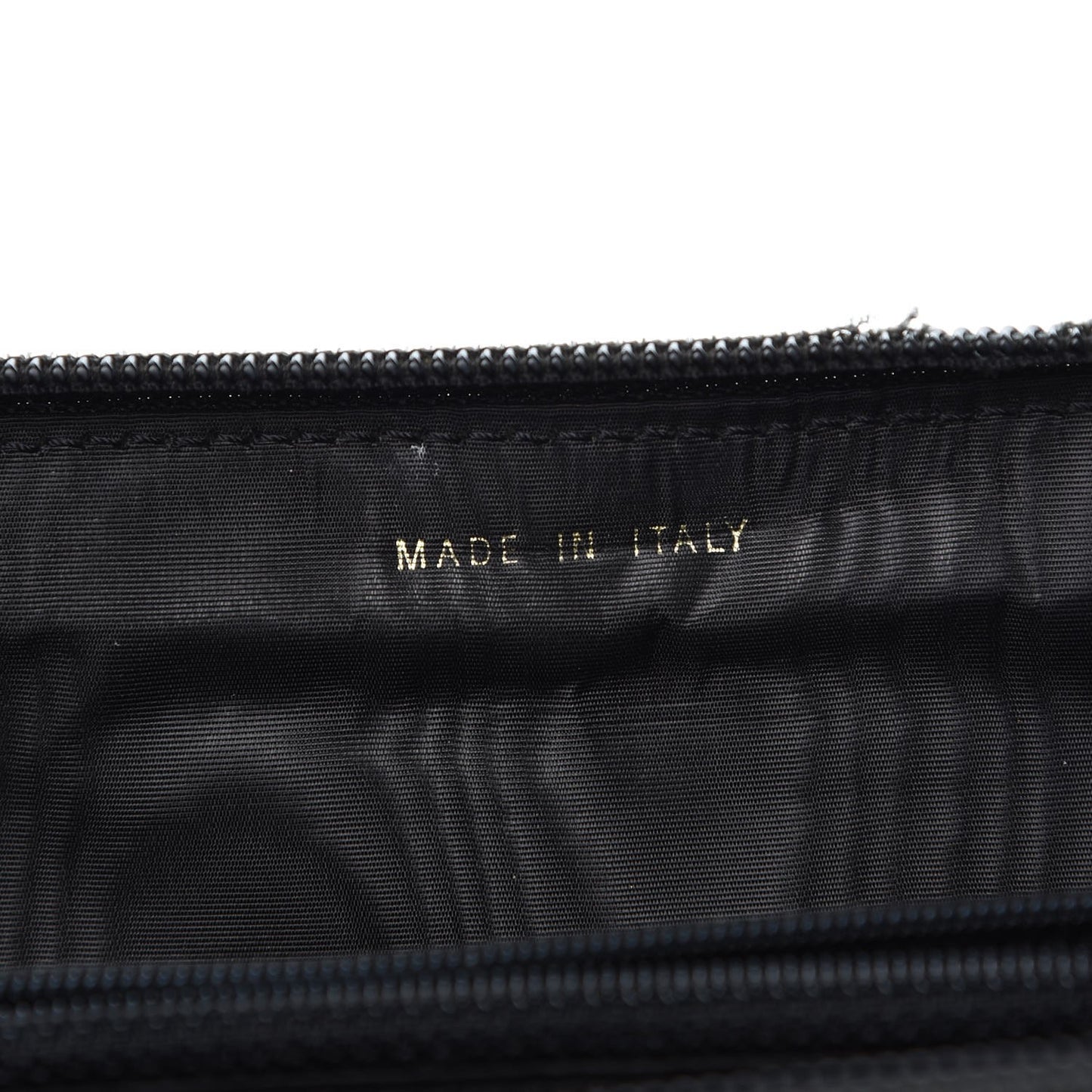 Caviar CC Timeless Large Zip Around Wallet Black