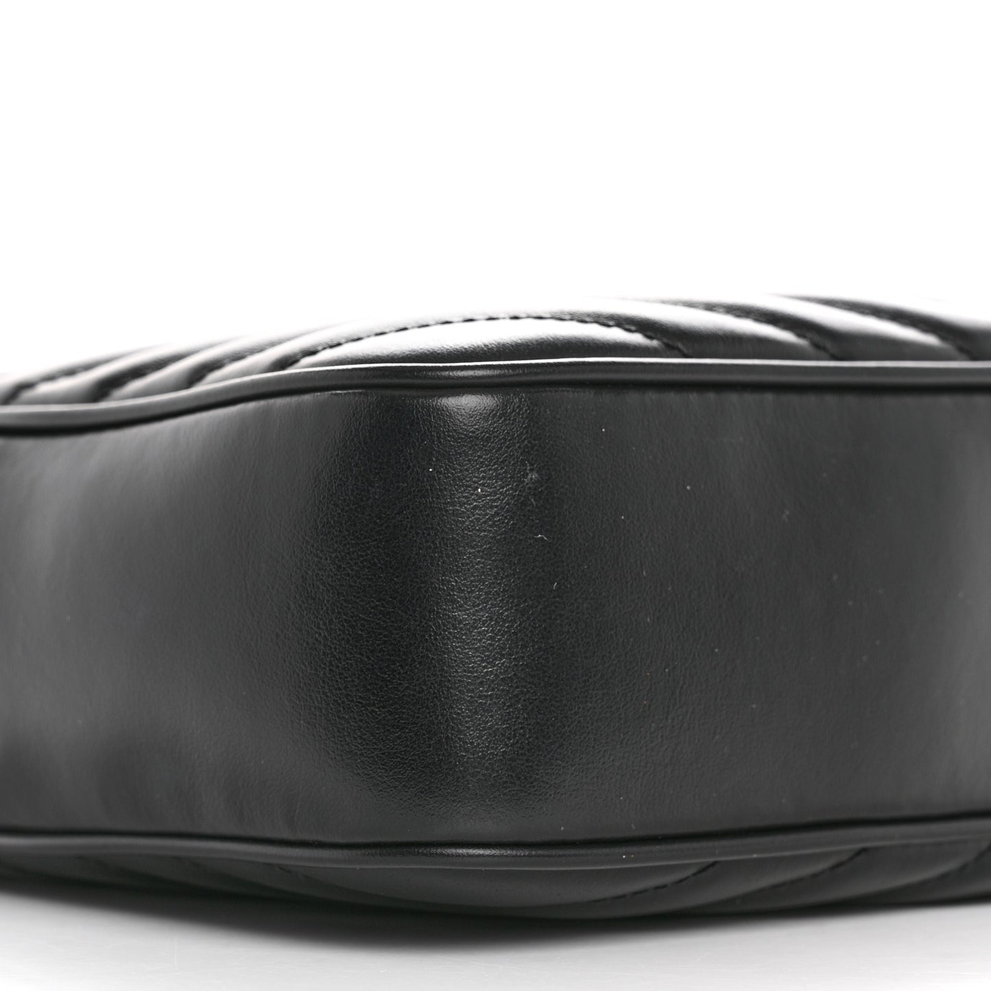 Calfskin Matelasse Monogram Monochrome Lou Camera Bag Black
