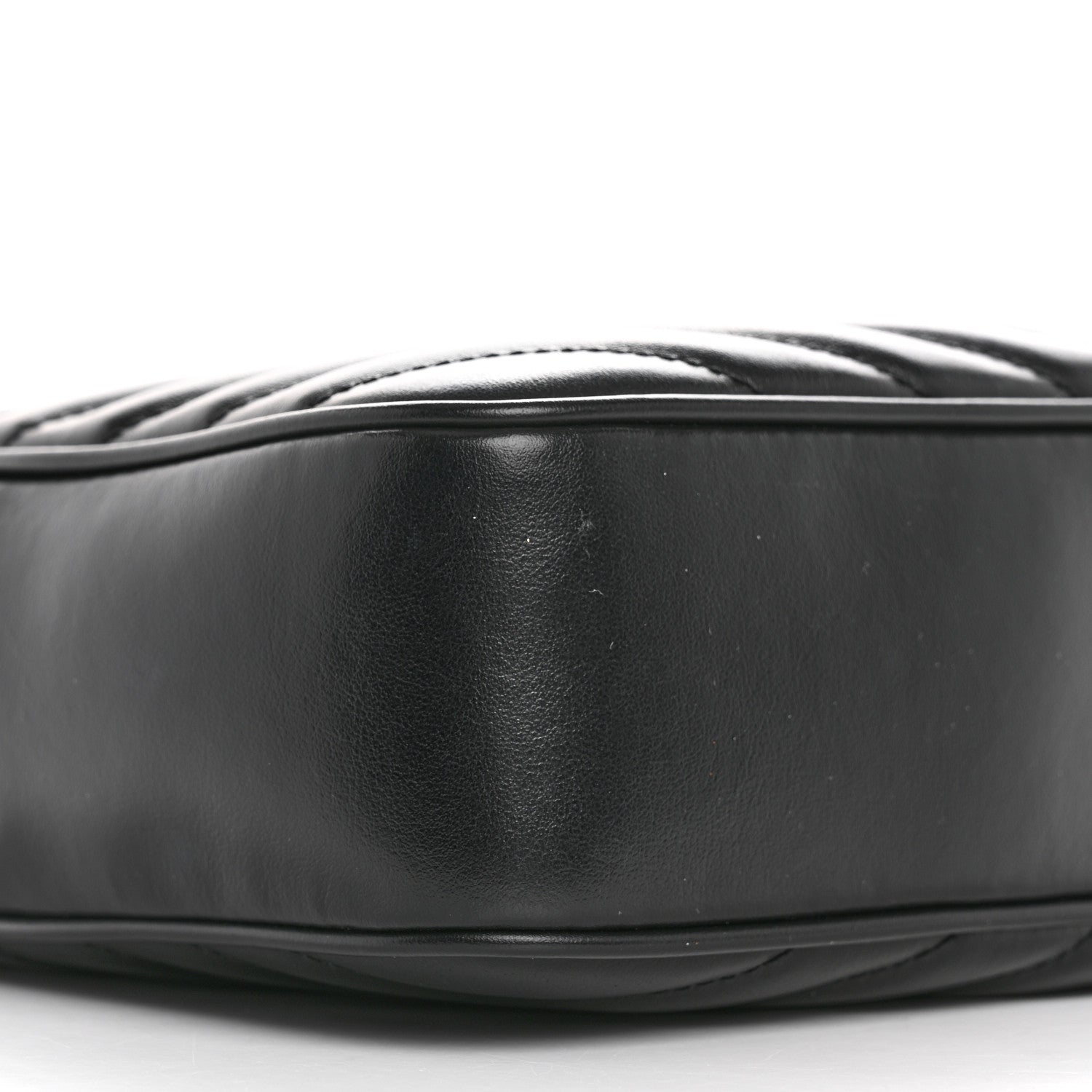 Saint Laurent Calfskin Matelasse Monogram Monochrome Lou Camera Bag Black 9 of 10
