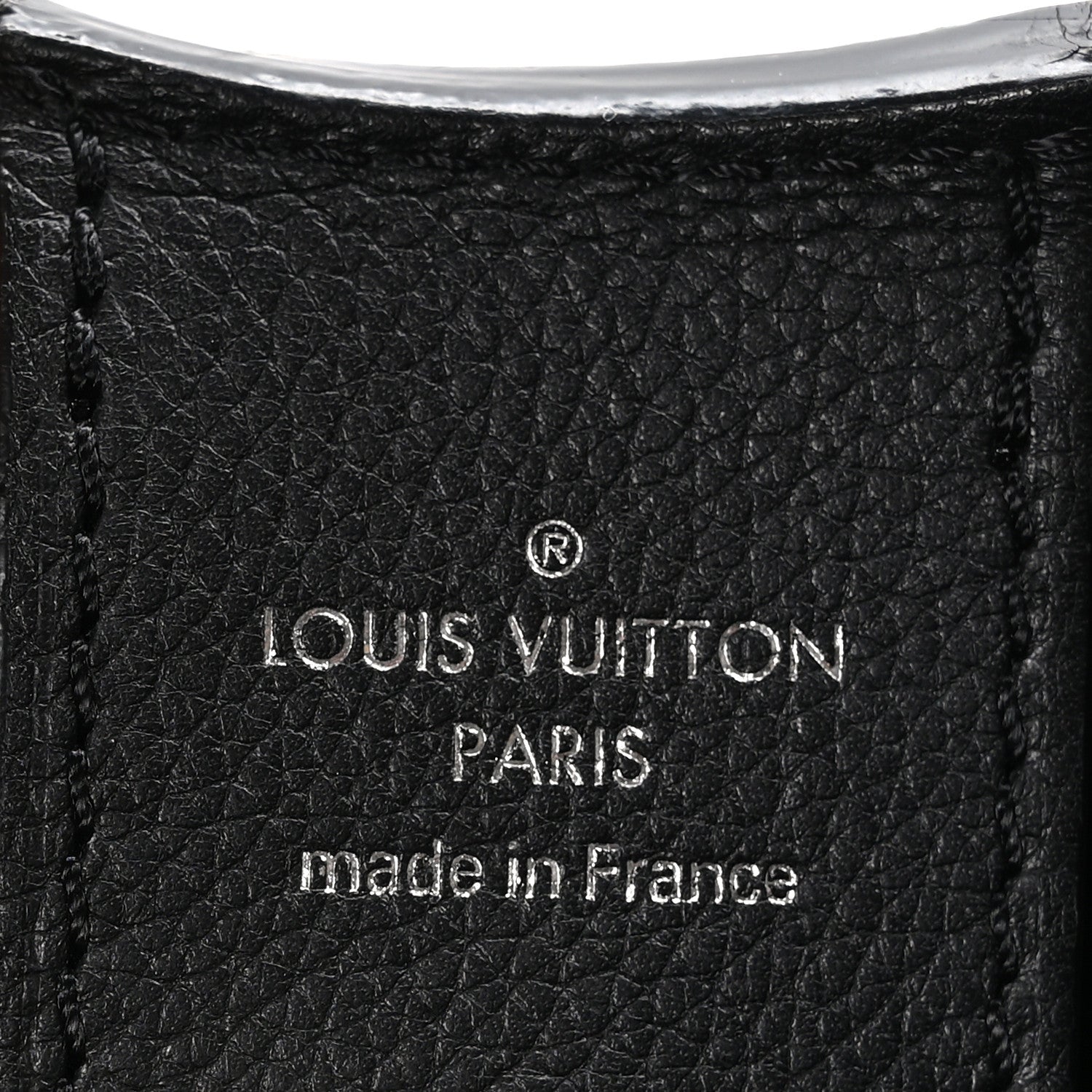 Louis Vuitton LOUIS VUITTON Calfskin Lockme Hobo Black 6 of 10
