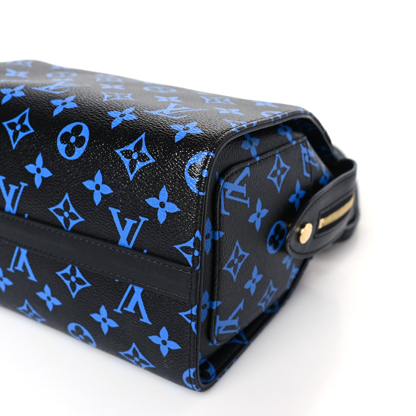 Colored Monogram Speedy Amazon PM Blue Black