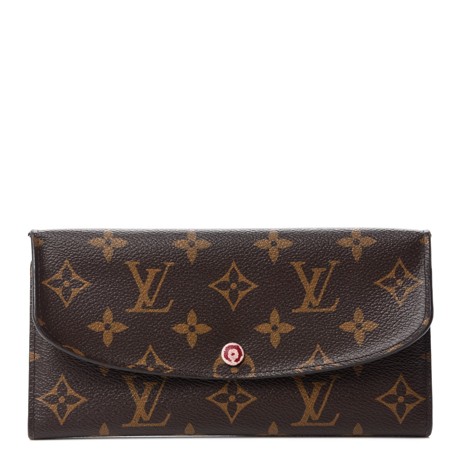 Louis Vuitton Monogram Emilie Wallet Fuchsia 1 of 8
