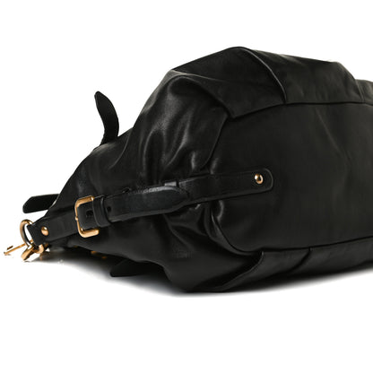 Prada Soft Calf Tote Black 5 of 16