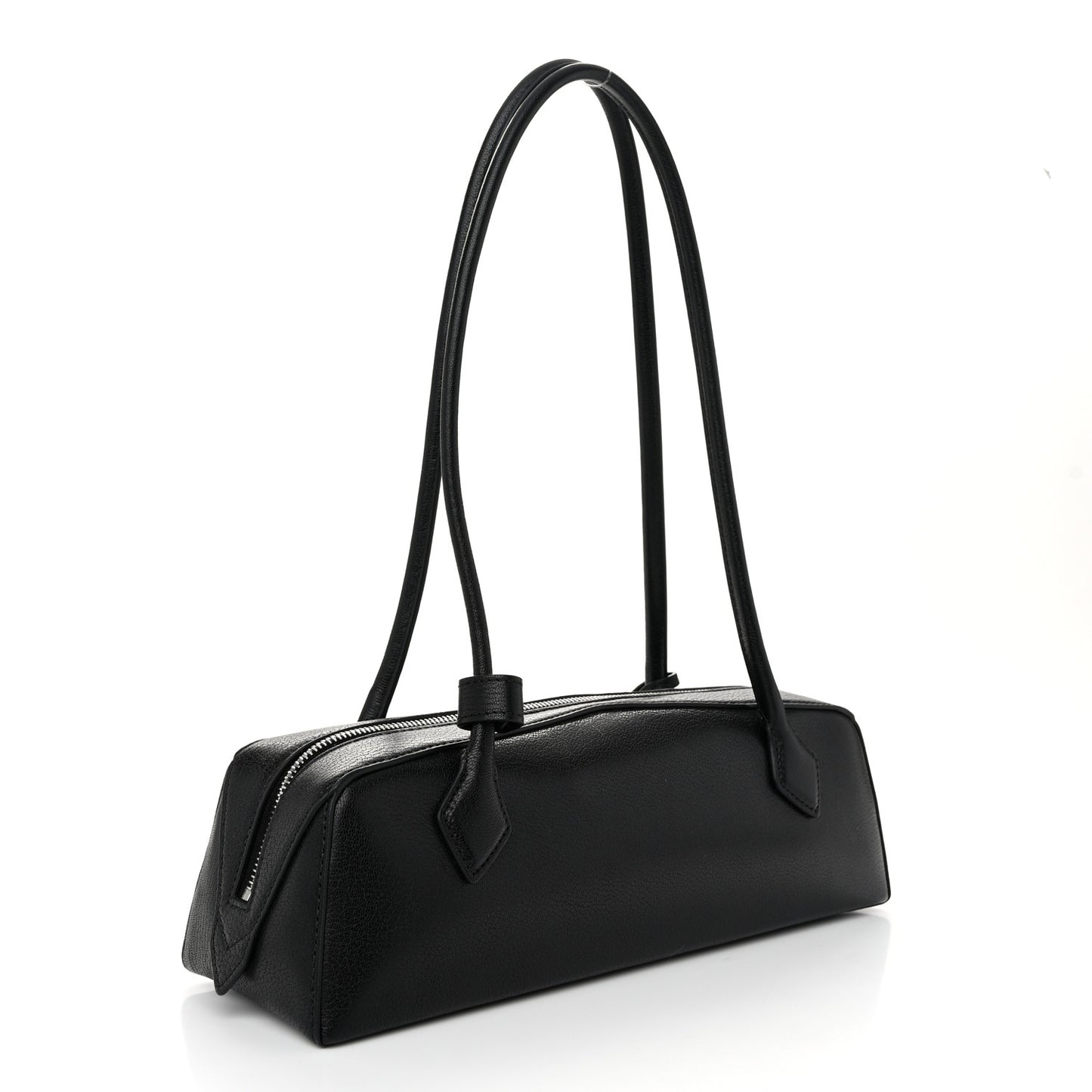 Goatskin Medium Le Teckel Bag Black