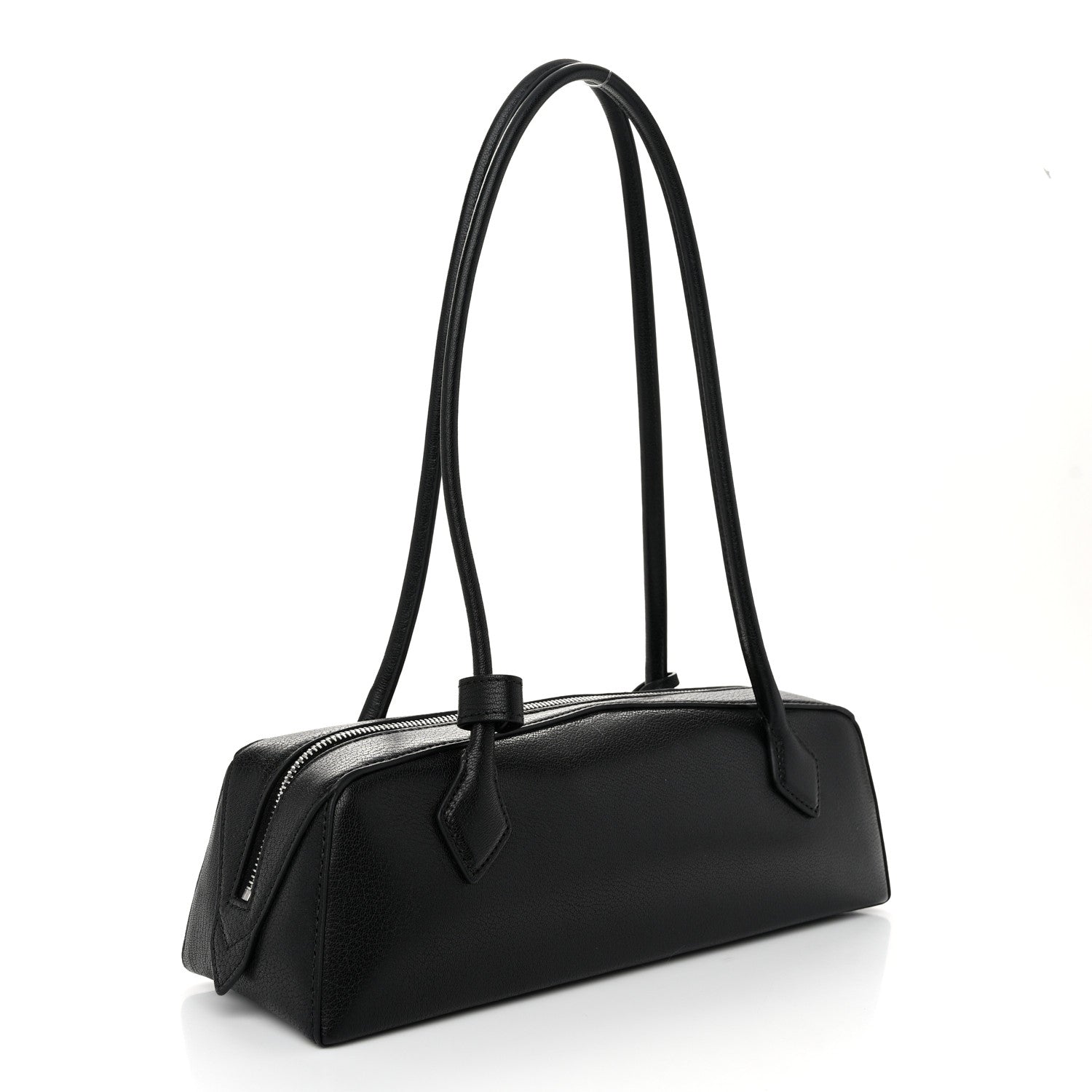 Alaia Goatskin Medium Le Teckel Bag Black 4 of 10