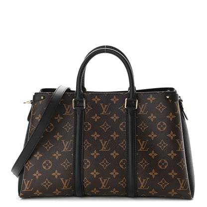 Louis Vuitton Monogram Soufflot MM Black 1 of 10