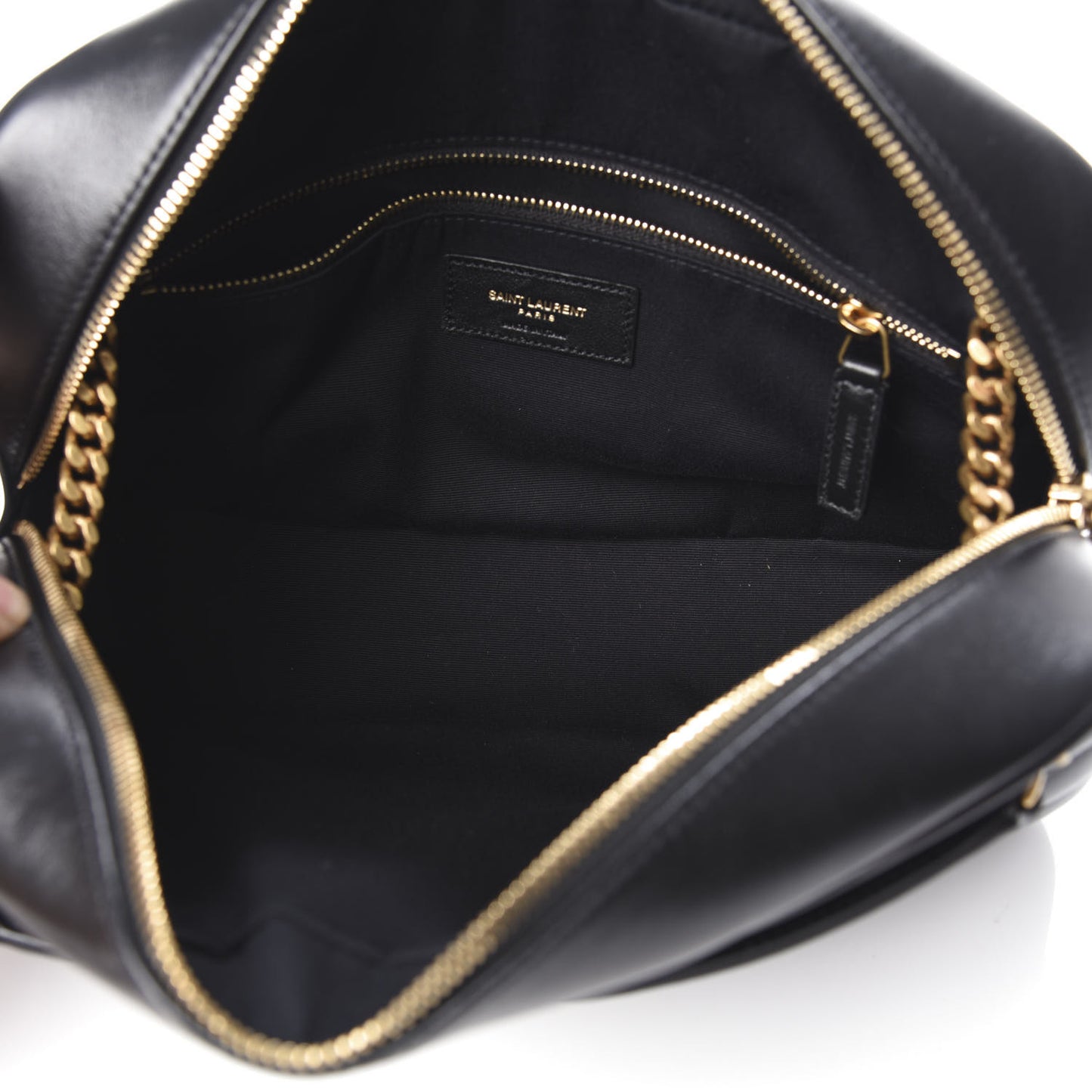 Calfskin Matelasse Joan Camera Bag Black