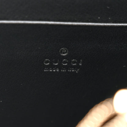 Gucci Calfskin Matelasse GG Marmont Wallet on Chain Black 11 of 19