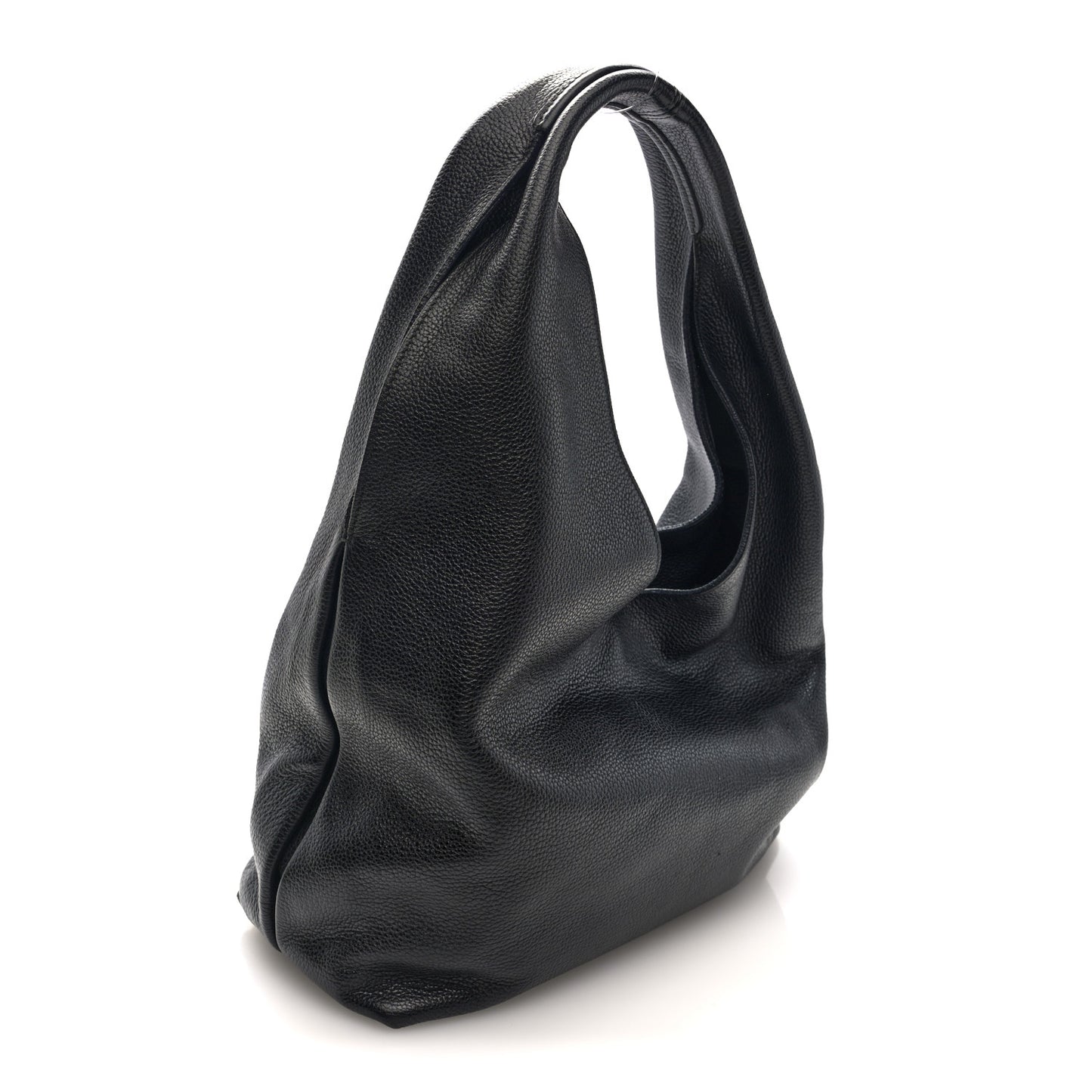Calfskin Dunas Hobo Black