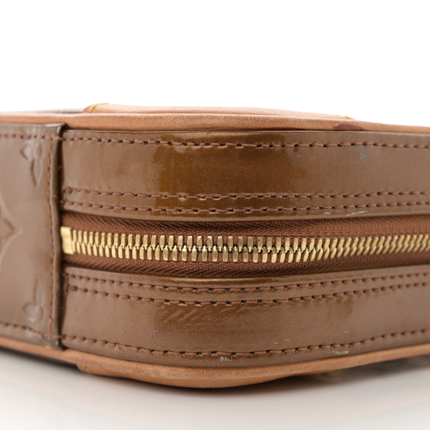 Louis Vuitton Vernis Vandam Briefcase Bronze 9 of 16