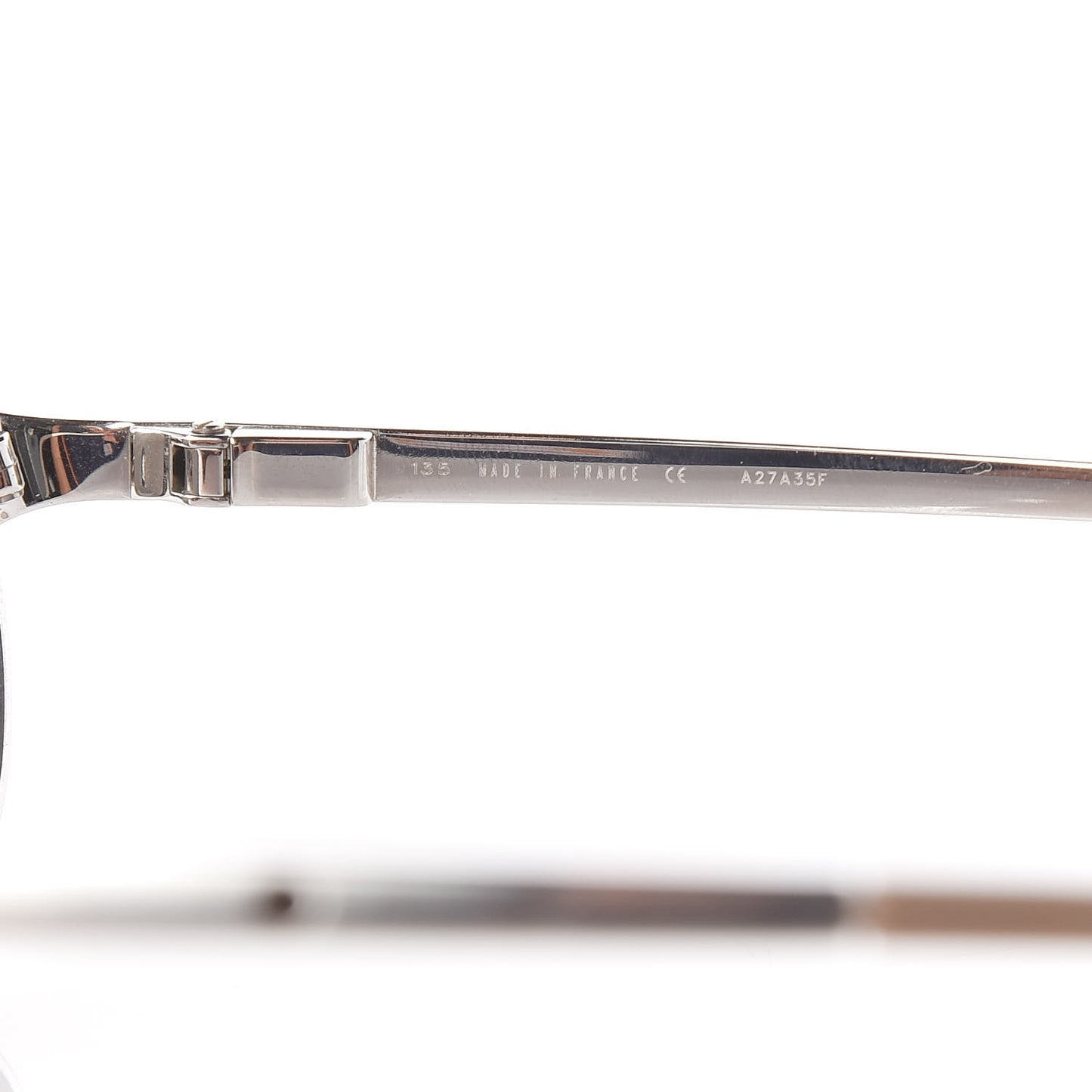 Santos Dumont Aviator Sunglasses Silver