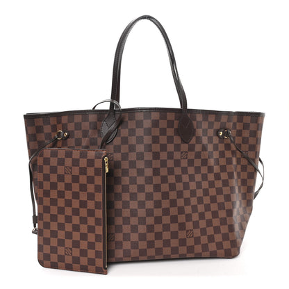 Louis Vuitton Damier Ebene Neo Neverfull GM 2 of 9