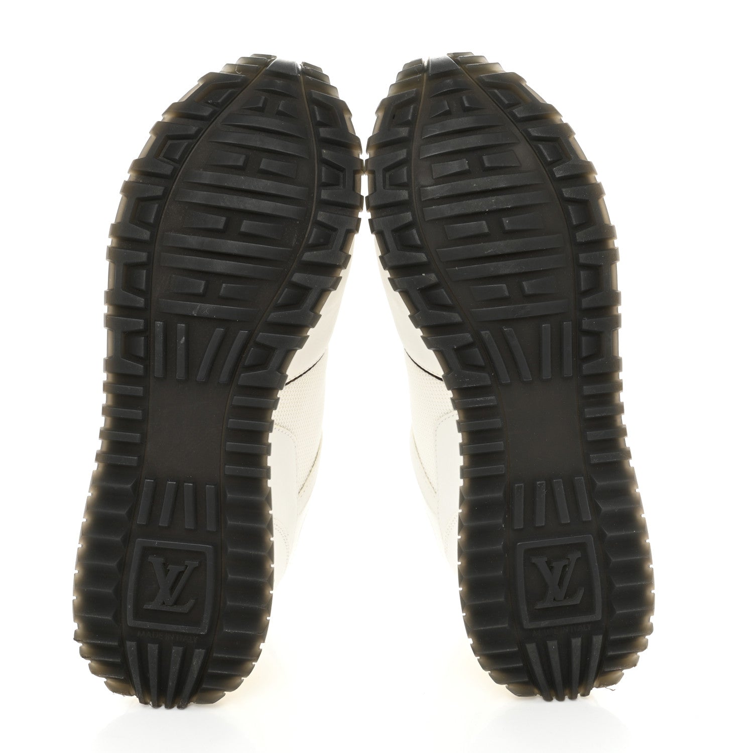 Louis Vuitton Calfskin Monogram Run Away Sneakers 38 White 5 of 13