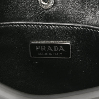 Prada Spazzolato Cleo Shoulder Bag Black 6 of 9